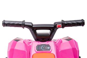 Sähköinen ATV lapsille 6V, vaaleanpunainen-7