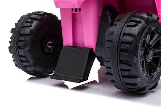 Sähköinen ATV lapsille 6V, vaaleanpunainen-8