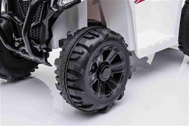 Sähköinen ATV lapsille 6V, valkoinen-12