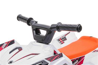 Sähköinen ATV lapsille 6V, valkoinen-15