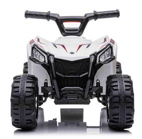 Sähköinen ATV lapsille 6V, valkoinen-4