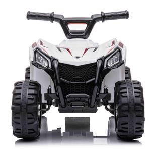 Sähköinen ATV lapsille 6V, valkoinen-4