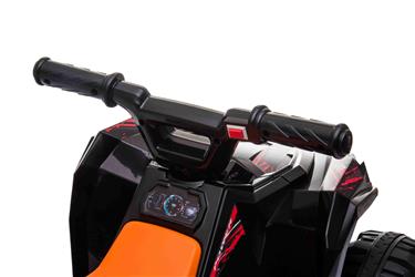 Sähköinen lasten ATV lapsille 7.2V, musta-10