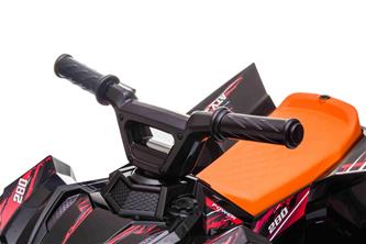 Sähköinen lasten ATV lapsille 7.2V, musta-8