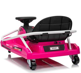 Sähköinen Super Garage Drift Auto lapsille 22.2V, pink-3