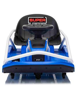 Sähköinen Super Garage Drift Auto lapsille 22.2V, Sininen-3