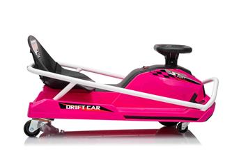 Sähköinen Super Garage Drift Auto lapsille 22.2V, vaaleanpunainen-11