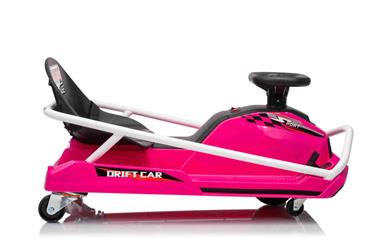 Sähköinen Super Garage Drift Auto lapsille 22.2V, vaaleanpunainen-11