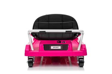 Sähköinen Super Garage Drift Auto lapsille 22.2V, vaaleanpunainen-12