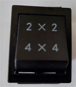 Sähköpainike 2x2 tai 4x4