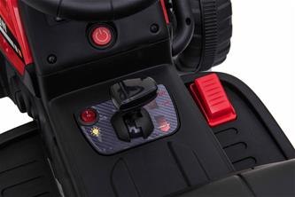 Sähkötraktori perävaunulla Punainen 12V Litium-9