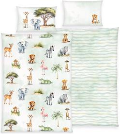 Safari vuodevaatteet 100x135 cm – 100% puuvilla – GREEN by OEKO-TEX