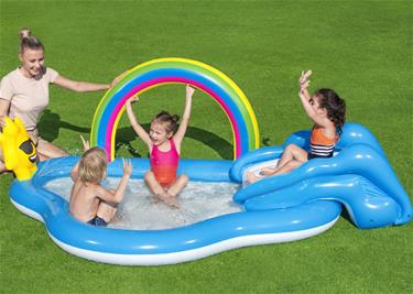  Sateenkaari- ja raidevesipuisto 257 x 145 x 91 cm