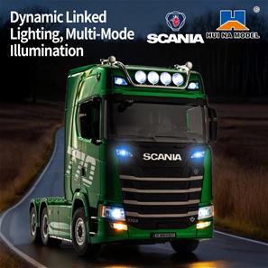 Scania 770 S V8 kauko-ohjattava kuorma-auto 1:18 19CH 2.4G-12