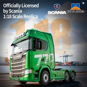 Scania 770 S V8 kauko-ohjattava kuorma-auto 1:18 19CH 2.4G-4