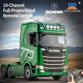 Scania 770 S V8 kauko-ohjattava kuorma-auto 1:18 19CH 2.4G-6