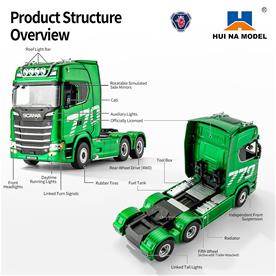 Scania 770 S V8 kauko-ohjattava kuorma-auto 1:18 19CH 2.4G-8