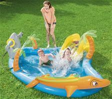 Sea Life -vesipuisto 280 x 257 x 87 cm