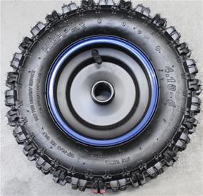 Sininen etupyörä ATV Renegade 1000W:lle