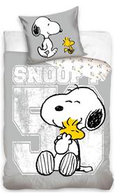 Snoopy / Snoopy vuodevaatteet 150 x 210 cm - 100 prosenttia puuvillaa.