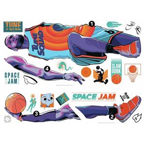 Space Jam Lebron Seinätarrat-5