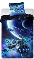Space Rum vuodevaatteet 140x200 cm - 100 prosenttia puuvillaa