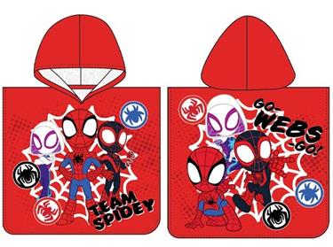 Spidey and His Amazing Friends Poncho kylpypyyhe hupulla