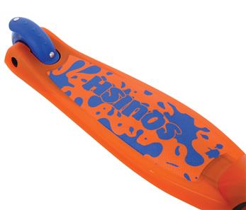 Squish Mini Flex LED potkulauta, oranssi-9