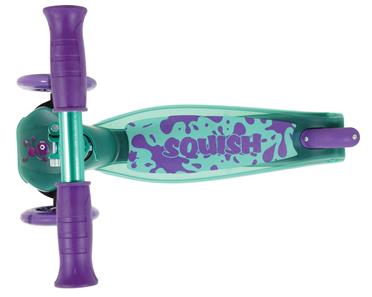 Squish Mini Flex LED-potkulauta, teal-5