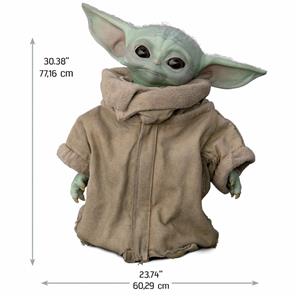 Star Wars Mandalorian - Baby Yoda - seinätarra-2