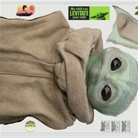 Star Wars Mandalorian - Baby Yoda - seinätarra-3