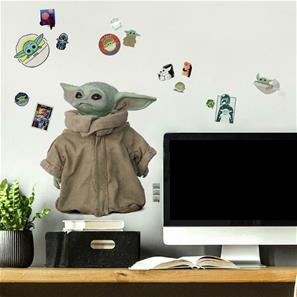 Star Wars Mandalorian - Baby Yoda - seinätarrat