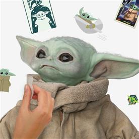 Star Wars Mandalorian - Baby Yoda - seinätarrat-3