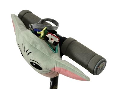Star Wars -potkulauta ja Mandalorian Grogu Squishle -6