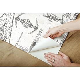 Stars Wars Blueprint tapettirulla 52,07 x 503 cm-8