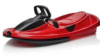 Stratos kelkka ohjauspyörällä, punainen