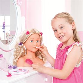 Supermalli Meikki- ja muotoilupää-4