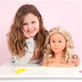 Supermalli Meikki- ja muotoilupää-6