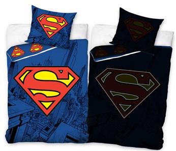 Superman vuodevaatteet 140 x 200, 100 % puuvillaa.