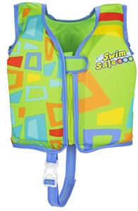 Swim Safe Uimaharjoitteluliivi UPF 50+, vaahtomuovi 11-19 kg, vihreä