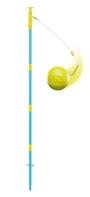 Swingball 2-in-1 monipelipallo tolpatennis ja refleksijalkapallo