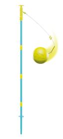Swingball 2-in-1 monipelipallo tolpatennis ja refleksijalkapallo