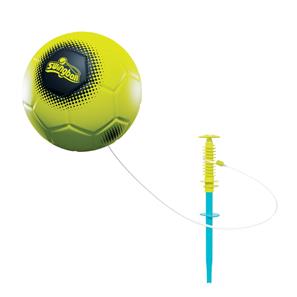 Swingball 2-in-1 monipelipallo tolpatennis ja refleksijalkapallo-2