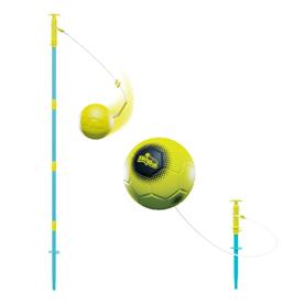 Swingball 2-in-1 monipelipallo tolpatennis ja refleksijalkapallo-6