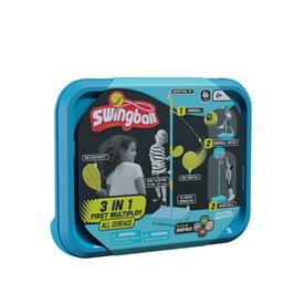 Swingball 3-in-1 Tolpatennis + Tolppajalkapallo + Basket Multiplay-6
