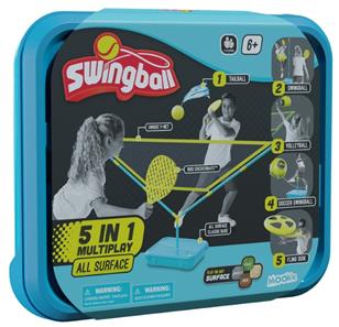 Swingball 5-in-1 Tailball +Tankotennis + Lento- & Jalkapallo + Heittokiekko