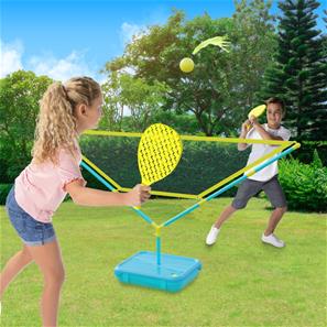 Swingball 5-in-1 Tailball +Tankotennis + Lento- & Jalkapallo + Heittokiekko-11
