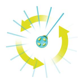 Swingball Pole Tennis lapsille - All Surface-4