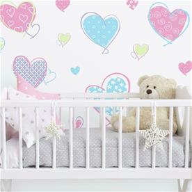 Sydämet Seinätarrat