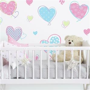 Sydämet Seinätarrat